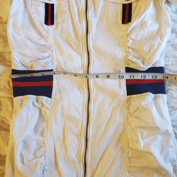 White Coogi Short Dress - Picture 6 of 7